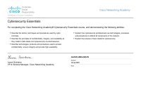 Cisco Cybersecurity Essentials