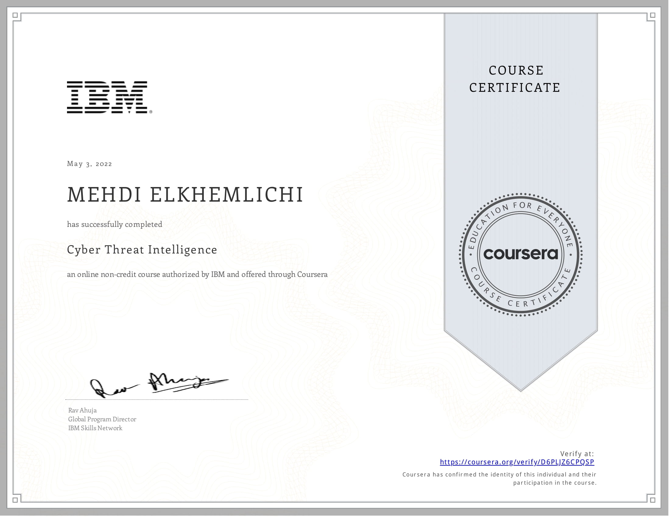 IBM - Cyber Threat Intelligence
