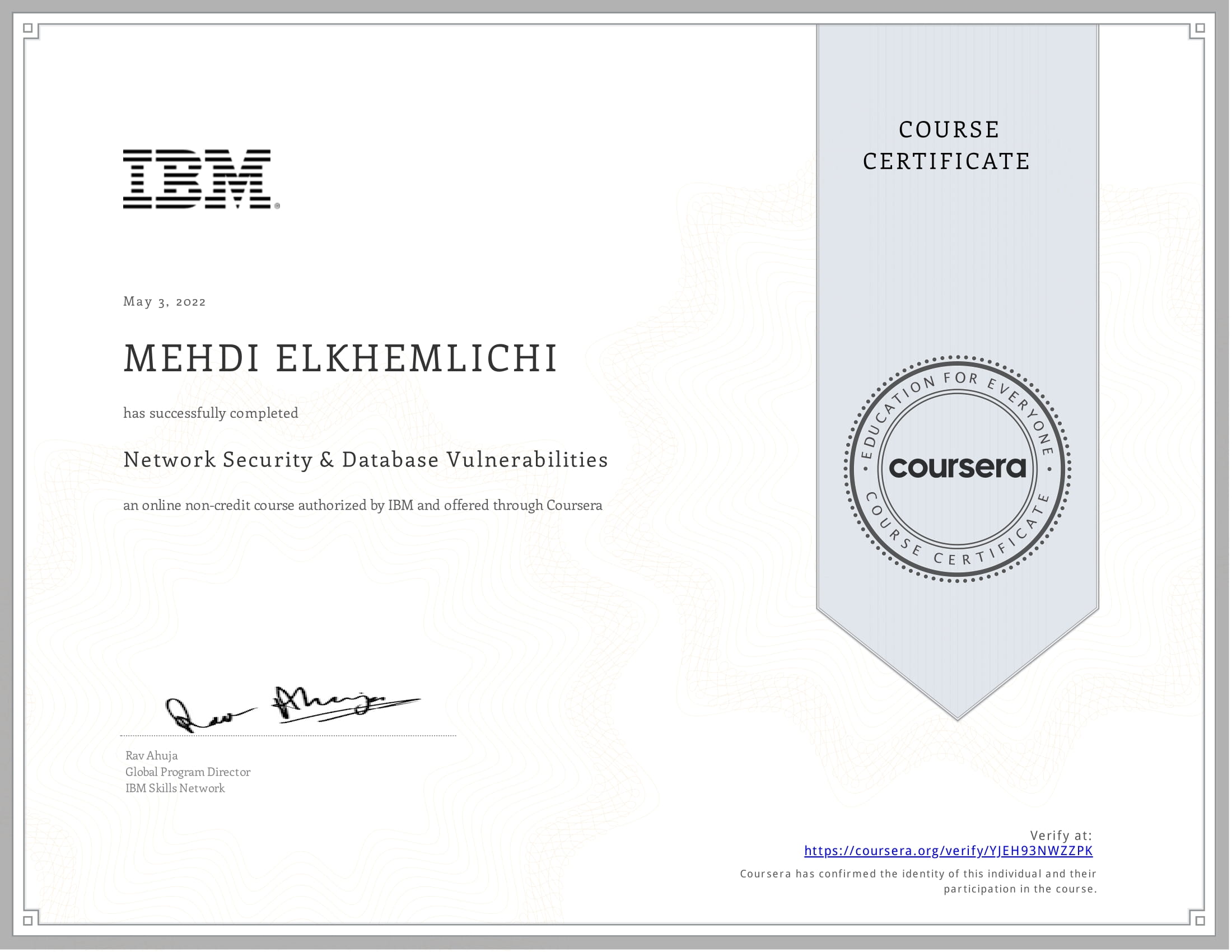 IBM Network Security & Database Vulnerabilities